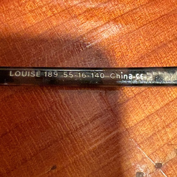 Warby Parker Birch/Gray Tortoise Eyeglasses with Case LOUISE 189 55-16-140 - Picture 2 of 5